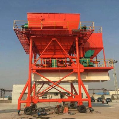 China 30 cbm Trucking loading Eco port hopper, filling hopper,vibrating hopper,dumping hopper. en venta