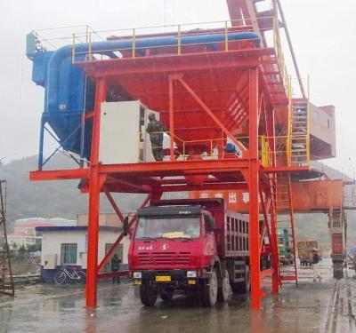 China Solid tyre port truck hopper with smart weighing system en venta