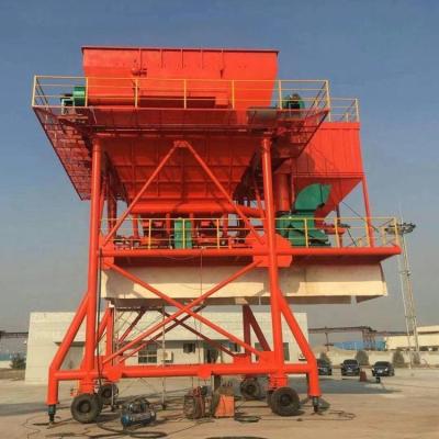 China Coal Discharging Mobile Dust Proof Port Hopper for sale