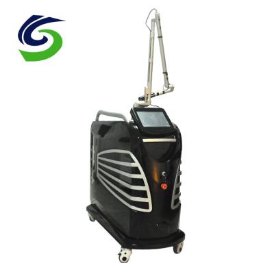 China 2021 New Professional Nd Yag Laser Pigmentation Removal Machine Pico Laser Spot Tattoo Pigments Removal for sale