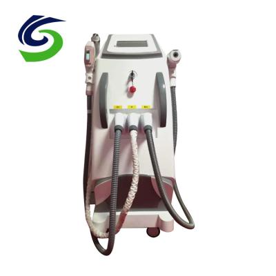 China High Quality Freezing Point Unhairing IPL OPT Portable 808nm Diode Laser Hair Removal Machine Three In One Cosmetic Instrument for sale