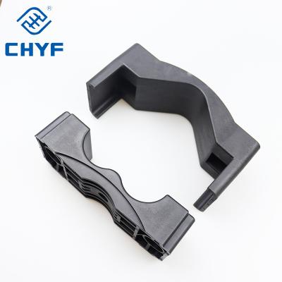 China Wiring Wiring Cabinet Clamp SY27-38 PVC Clamp Three-Core Flame Retardant Plastic Cable Cleat for sale