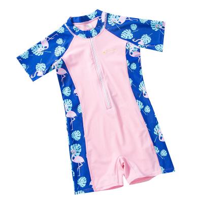 China 2021 new arrivals summer children's swimsuit QUICK DRY one-piece swimwear for girls for sale