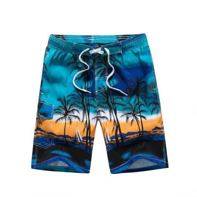 China New Style Waterproof Beach Shorts 2021 Men's Shorts Bermudas Elastane Swimming Surf for sale