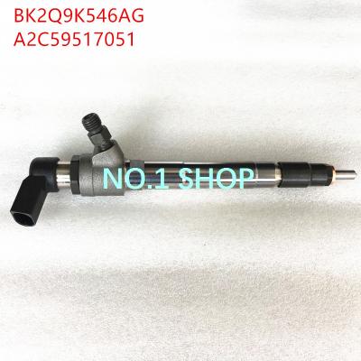 China BK2Q9K546AG original high speed steel diesel fuel injector A2C59517051 BK2Q-9K546-AG for for transit 2.2L for sale