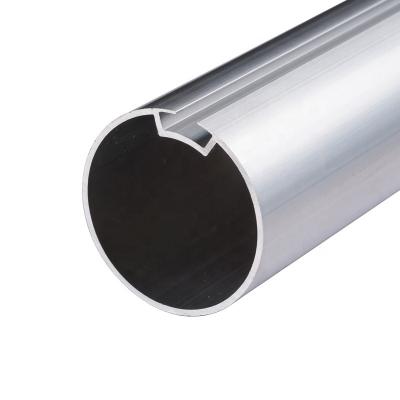 China Wholesale Customized Modern Factory Roller Accessories 6063 Blind Tube T5 Aluminum Profile For Windows for sale