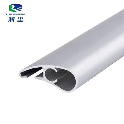 China Modern 6063 aluminum alloy roller shade components, roller shade bottom rail, aluminum shade accessories for sale