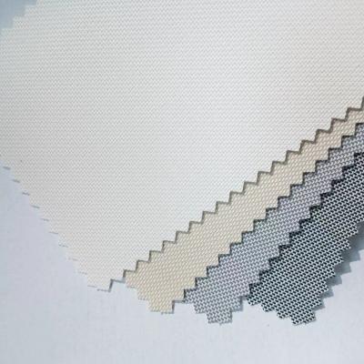 China High Quality Black Solar Shade Window Textile RunChen Shades Fabric Sunscreen Shades Fabric Modern Roll Materials for sale