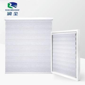 China Wholesale Modern Costom Made Shaoxing Zebra Backout Shade Blind Fabric Semi Blackout Korea For Roller Blinds for sale