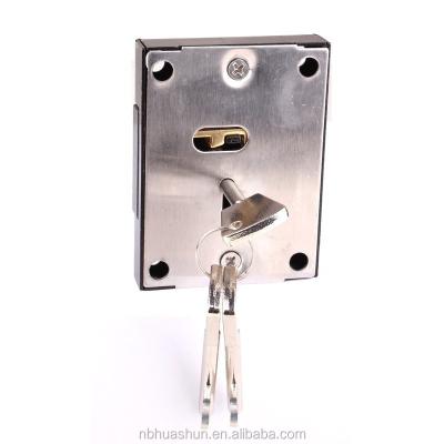 China Newest Good Quality Hidden Wooden Door Lock Zinc Alloy Cabinet Door Cabinet Door Lock Furniture Hardware Housing and Cylinder Assembly for sale