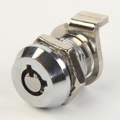 China Hardware Die Cast Zinc Alloy Housing And Cylinder Zinc Alloy Fitting D19 Cylinder Cabinet Cam Lock For Vending Machine for sale