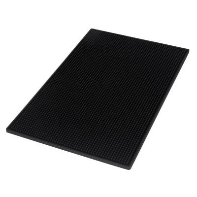 China OEM Viable Cheap Price Silicone Bar Mat Custom Bar Spill Mat Soft Beer Mat for sale