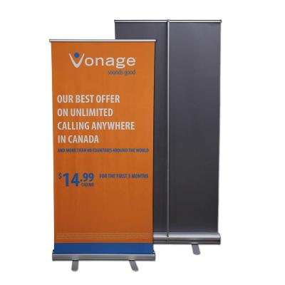 China OEM Retractable Portable Cheap Price 36inch Roll Up Banner Advertising Stand Up Banner for sale