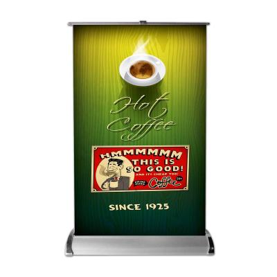 China Factory Direct Selling Portable Roll Up Promotional Pop Ups Pull Up Display Stand Roll Up Banner for sale