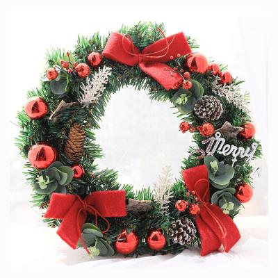 China OEM Eco-friendly Christmas Wreath Cheap Price Artificial Christmas Wreaths Wreath for sale