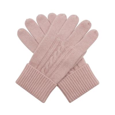 China Fashion Ladies Comfortable Wholesale Custom Cheap Gloves Cashmere Warm Winter Knitted Gloves for sale