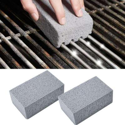 China Barbecue Disposable Glass Grill Pumice Cleaning Stone With Holder Pumice Brick Pumice Block For Sale for sale