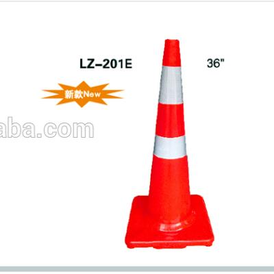 China New Reflective PVC A PVC Road Cone For Safety Warning for sale