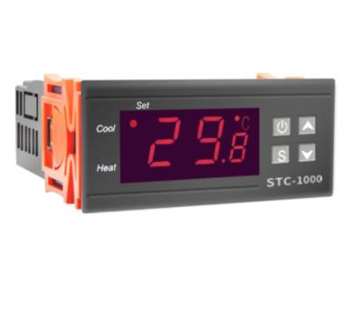 China 220VAC Digital Thermostat Aquarium Incubator Seafood Machine Temperature Controller Refrigeration Heating STC-1000 STC-1000 for sale