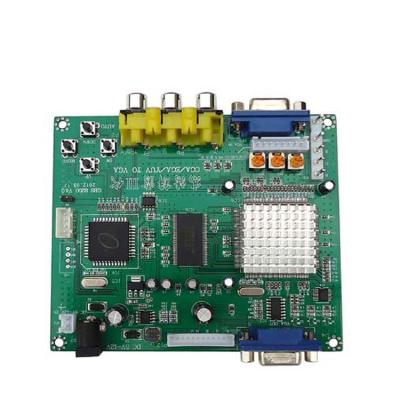 China CGA to VGA Converter Board-CGA/EGA/YUV to VGA Video Card (1 VGA Output) for Arcade Game Machine PLB-02 for sale