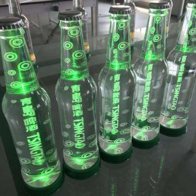 China Modern Wholesale Custom Acrylic Mockup Beer Wine Bottles Display For Bar for sale