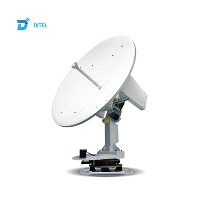 China Ditel V121 1.2m ku band triaxial dish internet service equipment satellite dish vsat marine satellite antenna Ditel V121 for sale