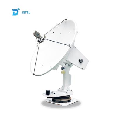 China Ditel V241C GRP Ditel V241C 4 Axis 2.4m VSAT C Band Internet Satellite Dish Auto Tracking Marine Receiver Antennas For Communications for sale