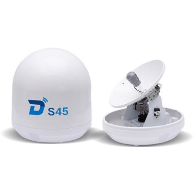 China Ditel S45 45cm Small Size TV Antenna Portable Satellite Dish Antenna For Small Boat With SANS Plug 25*18*4.5cm for sale