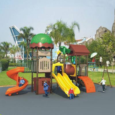 China PVC China Good Quality Outdoor Play Gym Commercial Kids Slide Outdoor Playground for sale