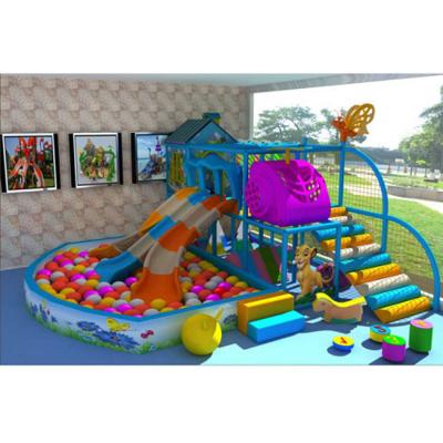 China Soft Playground Kids Amusement Indoor Playground Funny Equipment Slide Indoor Playground for sale