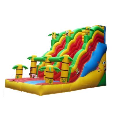 China 2021 High Strength Inflatable Staircase Water Slide Commercial Inflatable Slide Kids Inflatable Slide for sale