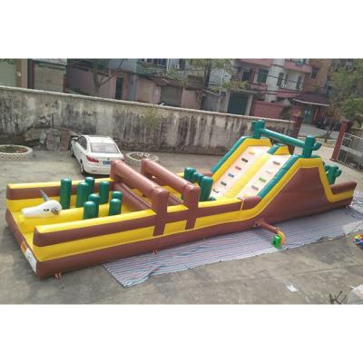 China Giant Cheap Inflatable Obstacle Course High Strength Outdoor Inflatable Big Event Games for sale