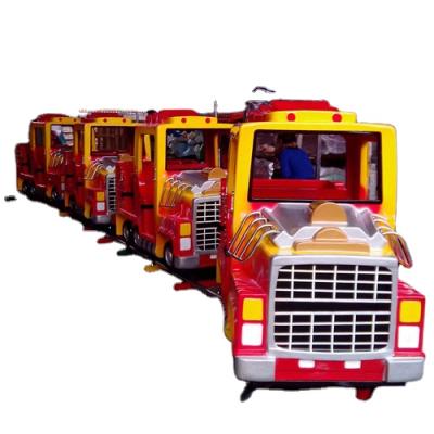 China 3-12 years amusement park machine electric train set amusement park cars for sale for sale