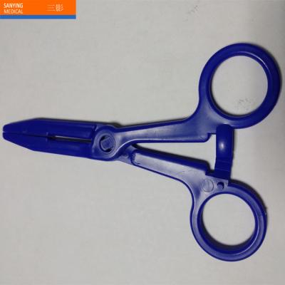 China Medical Surgical Disposable Medical Plastic Forceps Plastic Tweezers for sale