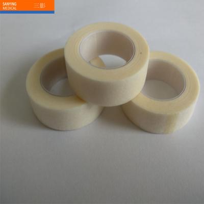 China Fixed Disposable Adhesive Paper Tape Clinic Free Sample Medical Non Woven Paper Tape for sale