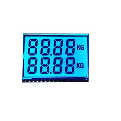 China Custom Gauge Tachometer 7 Fuel Dispenser Tire Pressure Segment LCD Display Custom LCD Display for sale