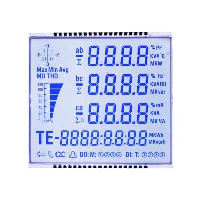 China High quality tn segment small screen digital energy meter monochrome lcd display custom for sale