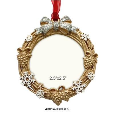 China Metal MANUFACTURER CHRISTMAS TREE ORNAMENT FRAME ORNAMENT GARLAND for sale