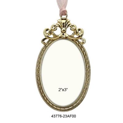 China Metal MANUFACTURER CHRISTMAS TREE VINTAGE ORNAMENT DECORATION FRAME ORNAMENT for sale