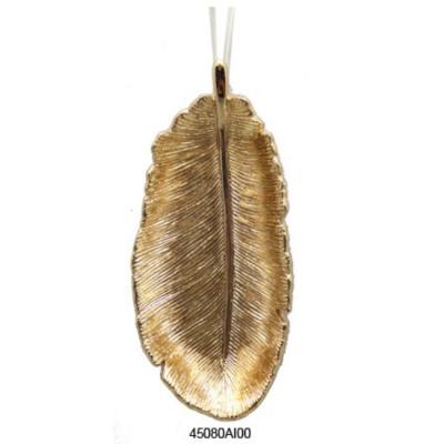 China HIGH QUALITY METAL LUXURY CHRISTMAS DECORATION FEATHER ORNAMENT for sale