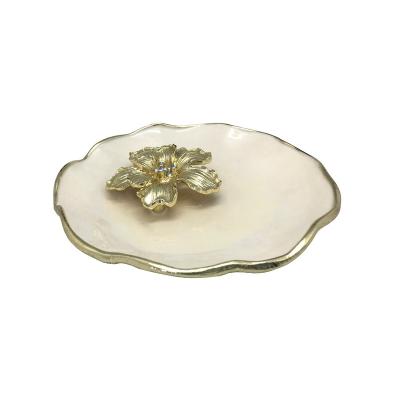 China ZINC ALLOY ZINC ALLOY ENGAGEMENT RING PLATE zinc alloy WEDDING CUSTOM TRINK TRAYS FOR JEWELRY for sale