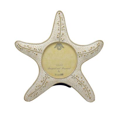 China STARFISH zinc alloy HOME DECOR METAL PHOTO GLASS FRAME for sale