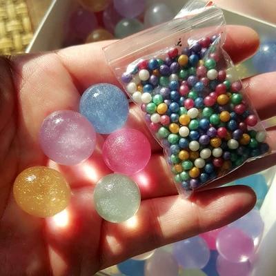 China Newest Shiny Bling Crystal Soil Orbiz Water Ball Beads Kids Toy Gel Plant Flower Home Wedding Glitter 2.5-3mm Decoration for sale