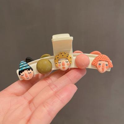 China Cute Woman Girls Cartoon Hair Claws Hair Clip Accessories Girls Art Hair Clips Hairpins Ladies Hair Clip Main Use for sale