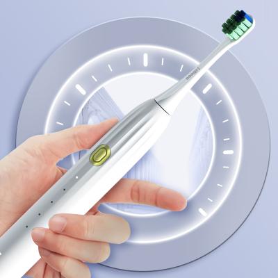 China Dupont Stiffen Custom Design Custom Design Electronic Toothbrush Sonic Toothbrush Automatic Massage 5 Modes for sale