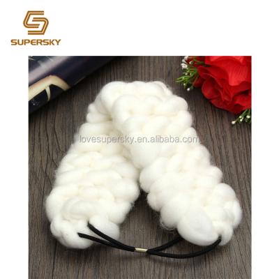 China Keep Your Ear Headband Wrap Wool Hair Warm Handmade Knitting Head Accessories for sale