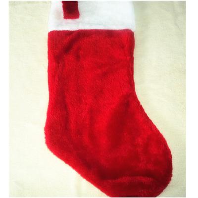 China Breathable Christmas Decoration Jars Santa Candy Bag Stockings for sale