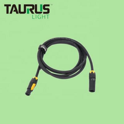 China True DMX Powercon 1 Stage Cable Male To Female Extension Cords For LED Screen for sale