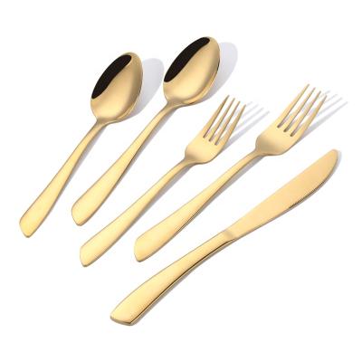 China Stainless Steel Classic Cutlery Handle Viable Customized Kichan Set for sale