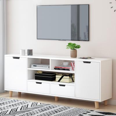 China (Other)Adjustable Classic Wooden TV Stand With Storage Cabinet Modern Style for sale